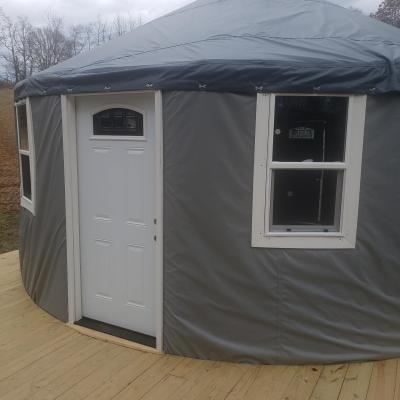 Gray Yurt